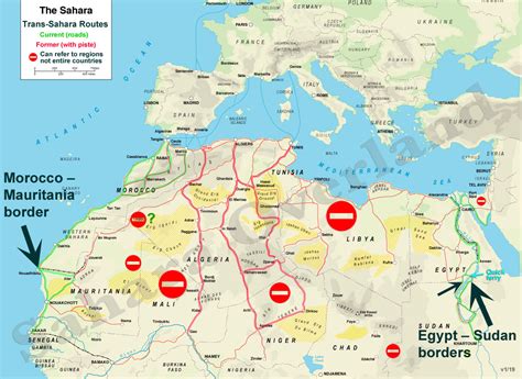 A list of more than. Trans Sahara Routes | Sahara Overland