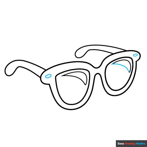 How To Draw Cartoon Sunglasses Really Easy Drawing Tutorial