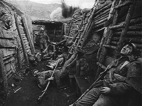 This Is A Photo Of The Battle In The Trenches It Shows The Gruesome