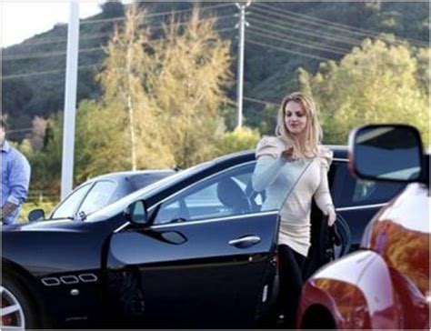 Britney Spears Maserati Gran Turismo Cartrade