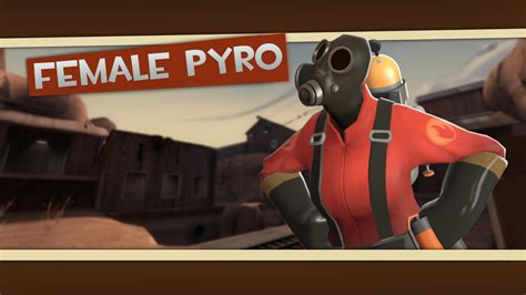 The Female Pyro Team Fortress 2 Classic Mods