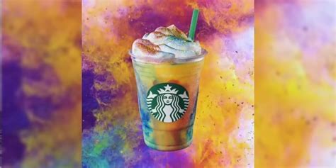 Starbucks Released A Tie Dye Frappuccino And It S Basically Summer In A Cup Youbeauty