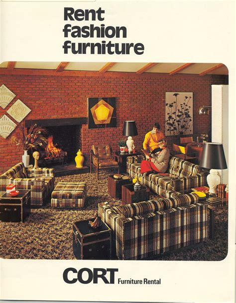 A Little Retro Inspiration From Cort Furniture From 1974 Anyone