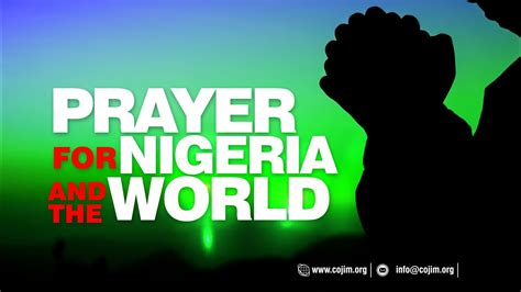 Prayer For Nigeria And The World Youtube