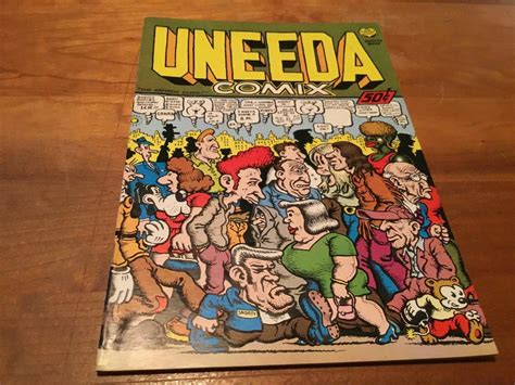 Vintage Uneeda Comix Underground Comic Book 1st 1970 R Crumb 90