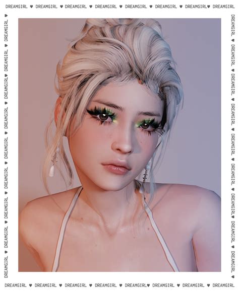 3d Lashes Ver 6 Dreamgirl On Patreon E Girl Makeup Makeup Cc Sims