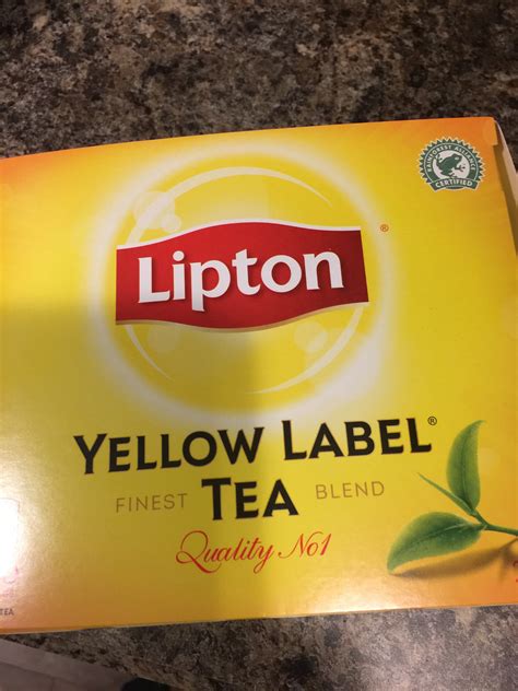 @ezpzmealz paired our new 64 oz size lipton iced green tea citrus with a citrus shrimp spring salad check out. Lipton Yellow Label Tea Bags reviews in Tea - ChickAdvisor