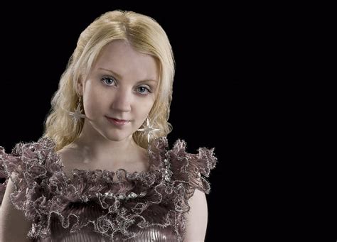 Evanna Lynch As Luna Lovegood Poster Witch Movie Harry Potter