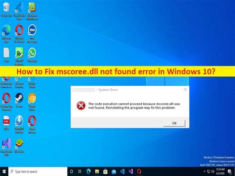 How To Fix Mscoree Dll Not Found Error In Windows Steps Techs Gizmos