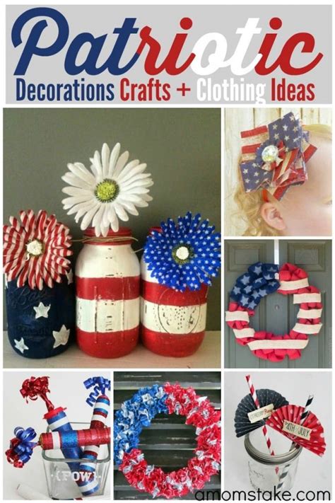 Patriotic Diy Crafts Decorations And Clothing A Moms Take