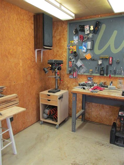 Wilker Do's: DIY Rolling Drill Press Stand | Drill press stand, Drill press, Woodworking drill press