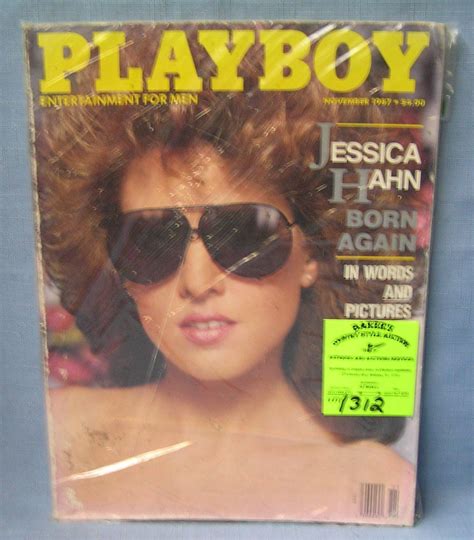 Lot Playboy Magazine Featuring Jessica Hahn