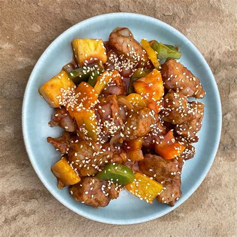 Sweet And Sour Pork With Pineapple Recipe