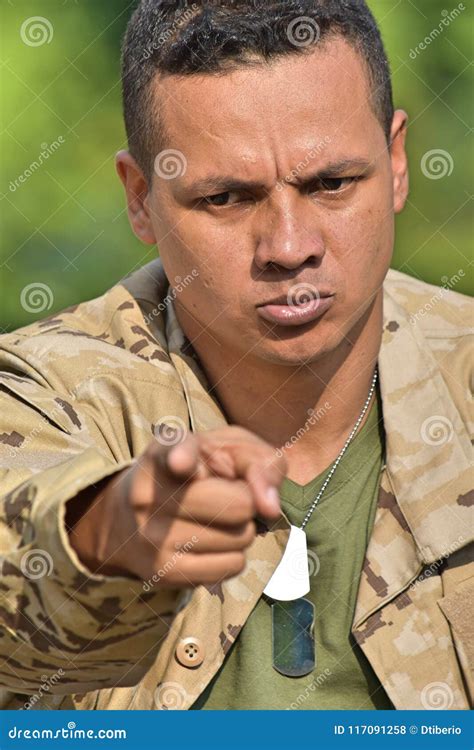Mad Soldier Recruit Stock Photo Image Of Soldiers Marines 117091258