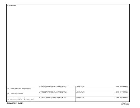 Da Form 2142 Pay Inquiry Fillable Printable Forms Free Online