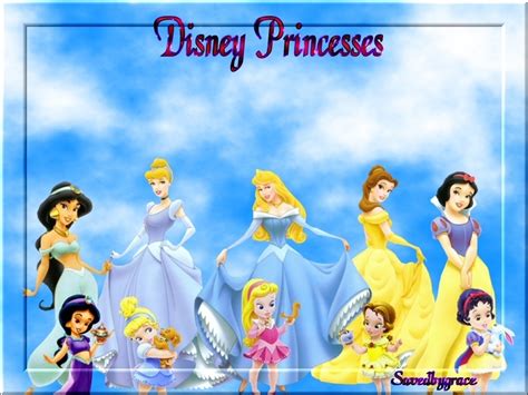 Disney Little Princesses Little Disney Princesses Wallpaper 7682491