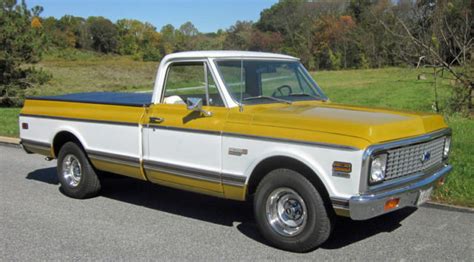 1972 Chevrolet C10 Cheyenne Super Pick Up Classic Chevrolet C10 1972