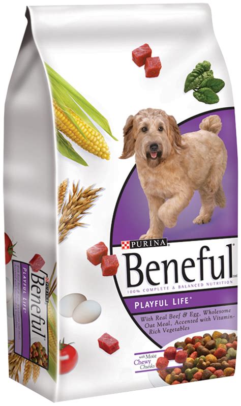 Apparently those colors lead dog owners to believe the manufacturer's claims that the food is full of healthy meats, whole grains and veggies. Beneful Dog Food :: Steinhauser's