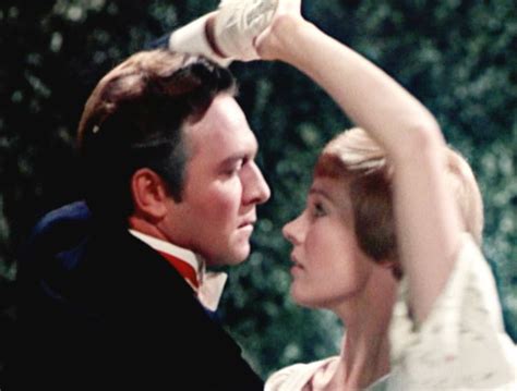 Maria And Captain Von Trapp Share A Momento While Dancing The Landler The Sound Of Music In