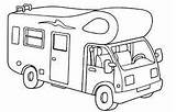 Movil Camion Wohnmobil Campervan Polizia Midisegni Autobuses Maestra Caravana Peindre Idées Enfant Galets Peints Dibujo Aprendamos Pintando Terrestres Liberi Camperisti sketch template