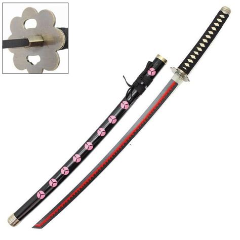 One Piece Sword Shusui Roronoa Zoros Katana Red Hamon 3 Swordsman