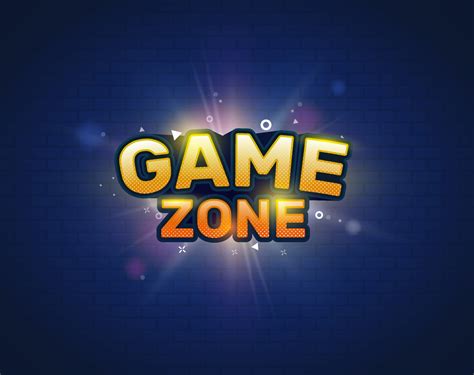 Game Zone Entertainment Banner Game Logo Vector Illustration 2304431