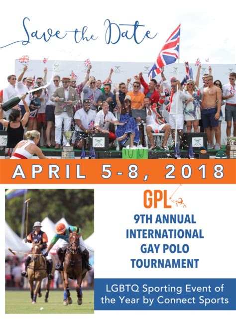 Save The Date For The Ninth Annual International Gay Polo Tournament