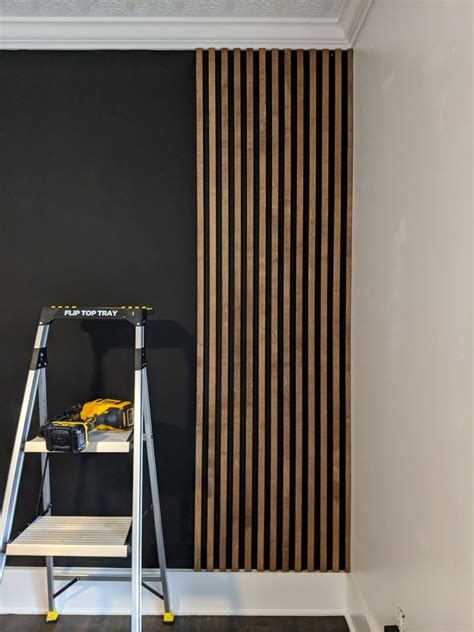 How To Make An Affordable Wood Slat Wall