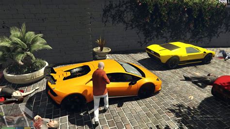 Gta 5 Stealing Roman Reigns Luxury Cars With Michael Youtube