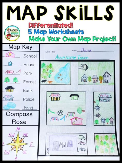 Second Grade Maps Worksheet