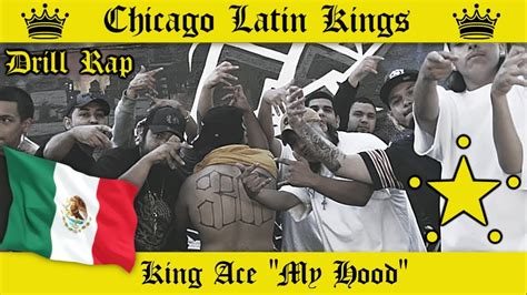 👑 King Ace My Hood Latin Kings Cartel Gang Chicago Drill Trap Rap