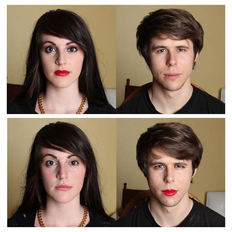Couples Swap Makeup Routines For Powerful Art Project Examining Gender Makeup Swap Makeup
