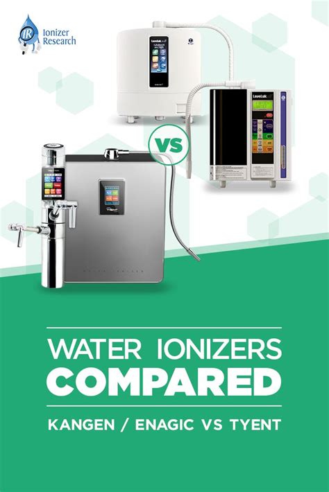 Water Ionizers Compared Kangenenagic Vs Tyent Water Ionizer