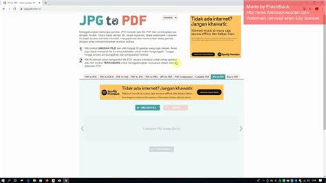 Chrome, ie, firefox & safari. Cara Mengubah Gambar Ke PDF - YouTube
