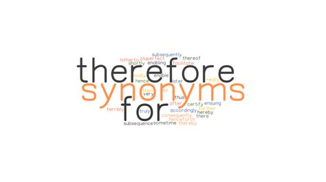 Synonyms For Therefore Synonyms And Related Words What Is Another