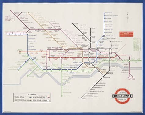Harry Beck London Underground Map Communes Pixel Diagram Graphic Hot
