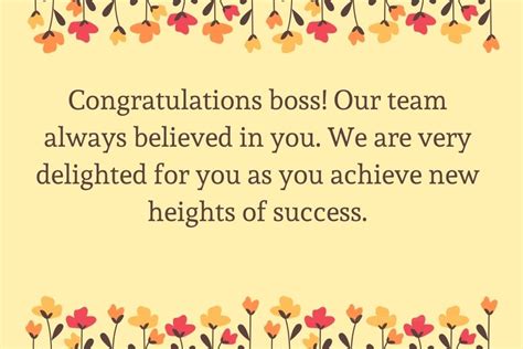 Congratulations To Boss For Achievement Best Congratulation Messages