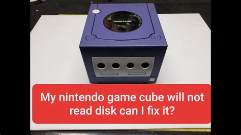 Fixing A Gamecube That Does Not Read Disk Youtube
