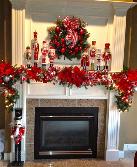 20 Ideas To Decorate A Fireplace Mantel For Christmas Decoomo