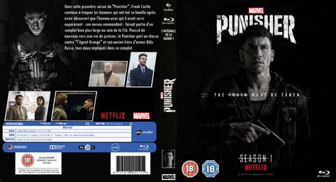 Jaquette Dvd De Punisher Saison 1 Blu Ray Custom V2 Cinéma Passion