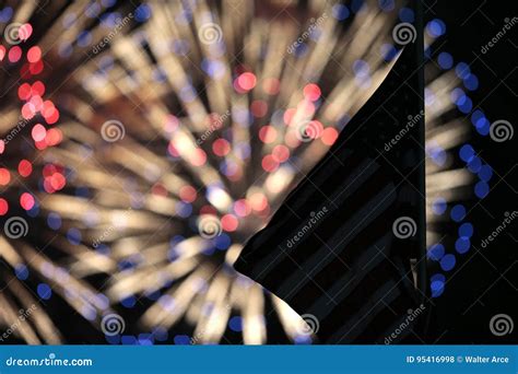 July 4th Festivities Stock Photo Image Of Light Abstract 95416998