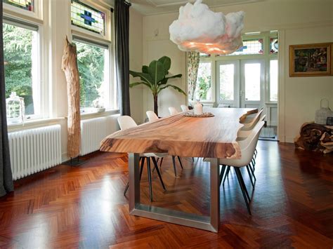 Free shipping onthis is a birds eye poplar resin dinning table with see through clear resin and it even has its own island bespoke claro walnut slab table. XYLEIA | Tree slab table with steel legs. The art of ...