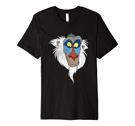 Disney Lion King Rafiki Face Premium T Shirt