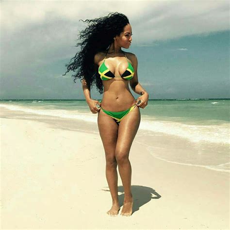 Kingston Jamaica Black Girl Fitness Bikini Life Bombshell Beauty