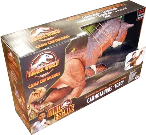 Jurassic World Camp Cretaceous Mattel 39inch Carnotaurus Toro