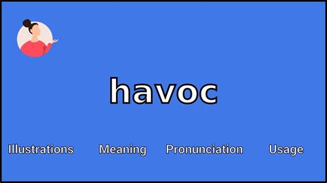 Havoc Meaning And Pronunciation Youtube