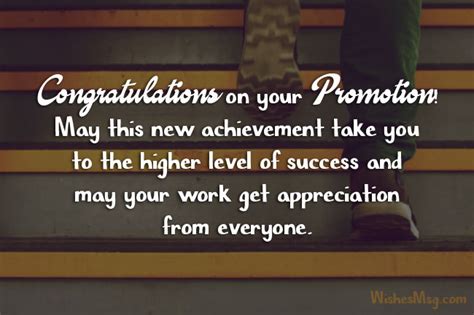 Promotion Wishes To Colleague Congratulations Messages Best