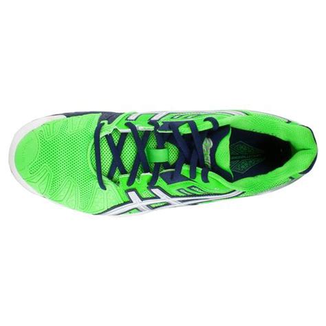 Asics Men S Gel Resolution 5 Tennis Shoes Neon Green And Lightning