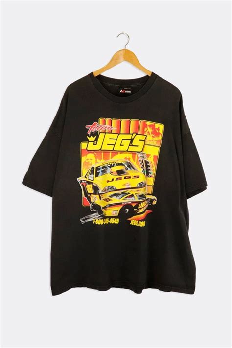Vintage Nascar Team Jegs Racing T Shirt Urban Outfitters