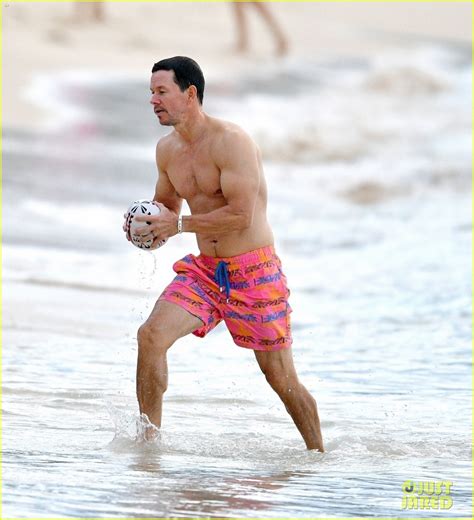 Shirtless Mark Wahlberg Looks Ripped At Age See His New Beach Photos Photo Mark